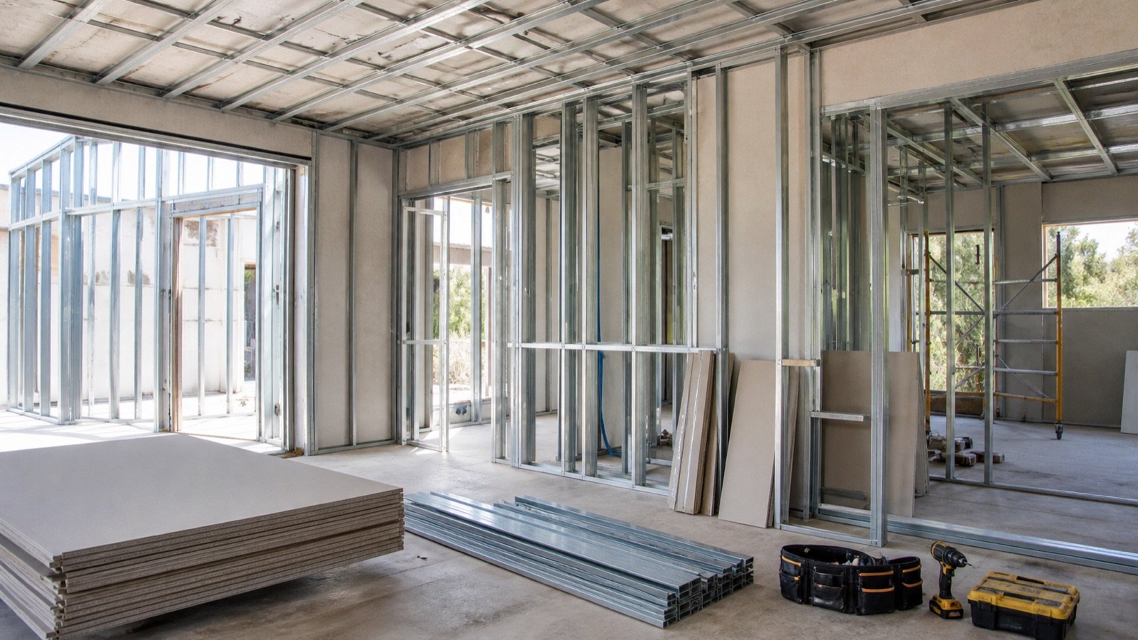 Construcción en seco con perfiles Steel Framing