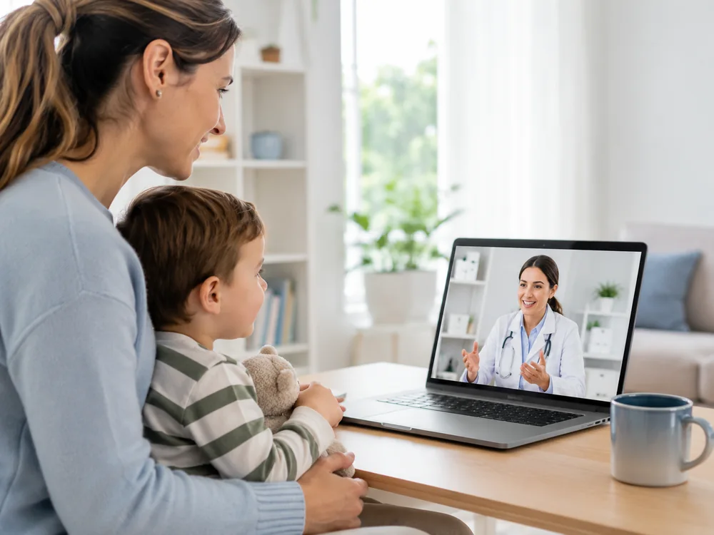 Consulta pediátrica online por videollamada