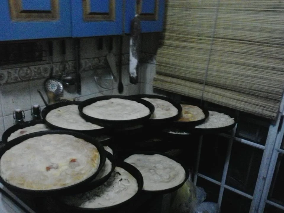 Pizza party casero